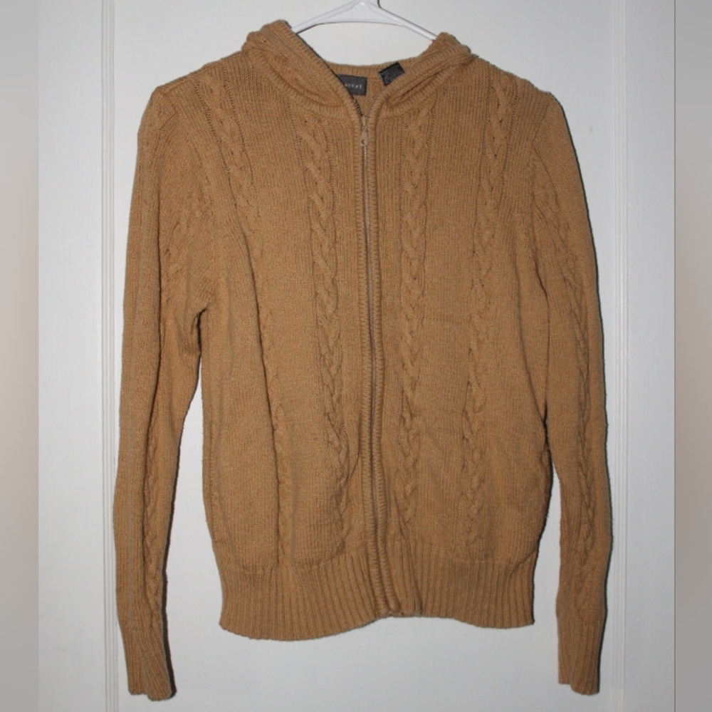 Vintage Relativity Zip-Up Hoodie Sweater Women's M